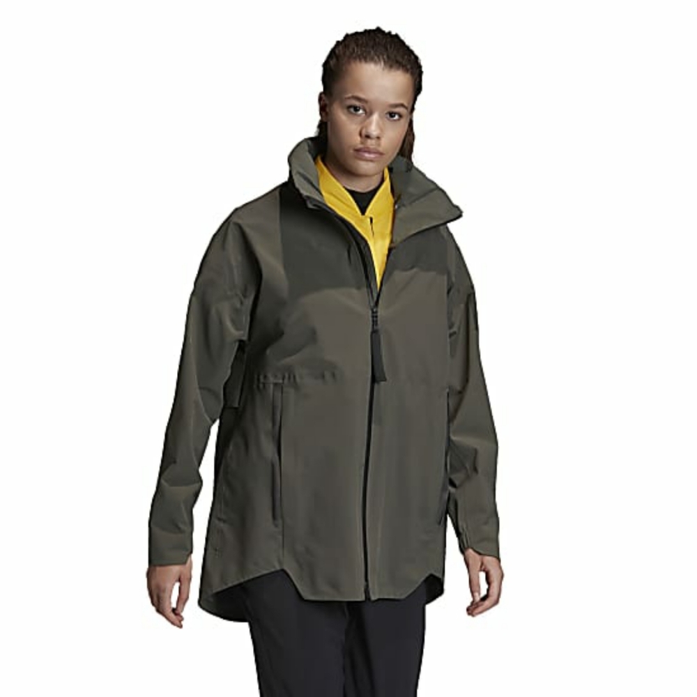 NWT Adidas Womens MYSHELTER 3IN1 RAIN PARKA - Picture 2 of 16